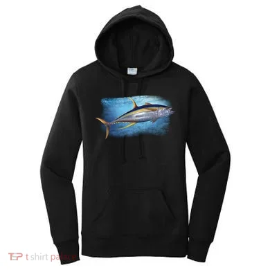 Yellowfin Tuna Swimming Women's Hoodie