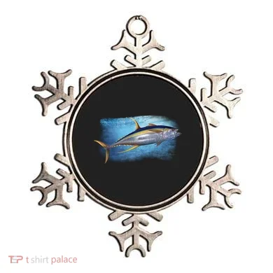 Yellowfin Tuna Swimming Ornament