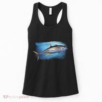 Yellowfin Tuna Swimming Women's Tank Top thumb 0