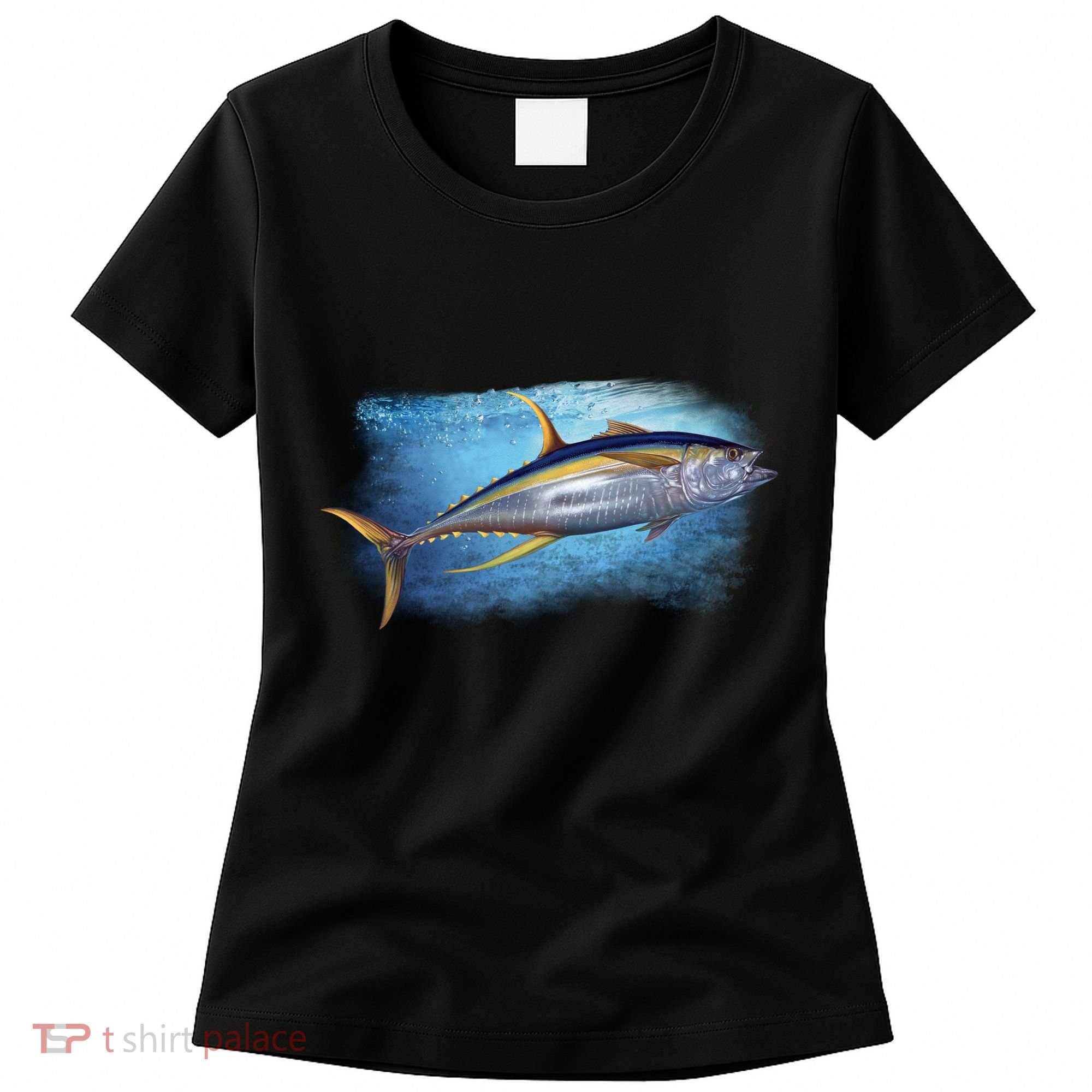 Yellowfin Tuna Swimming Women's T-Shirt