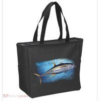 Yellowfin Tuna Swimming Tote Bag thumb 2