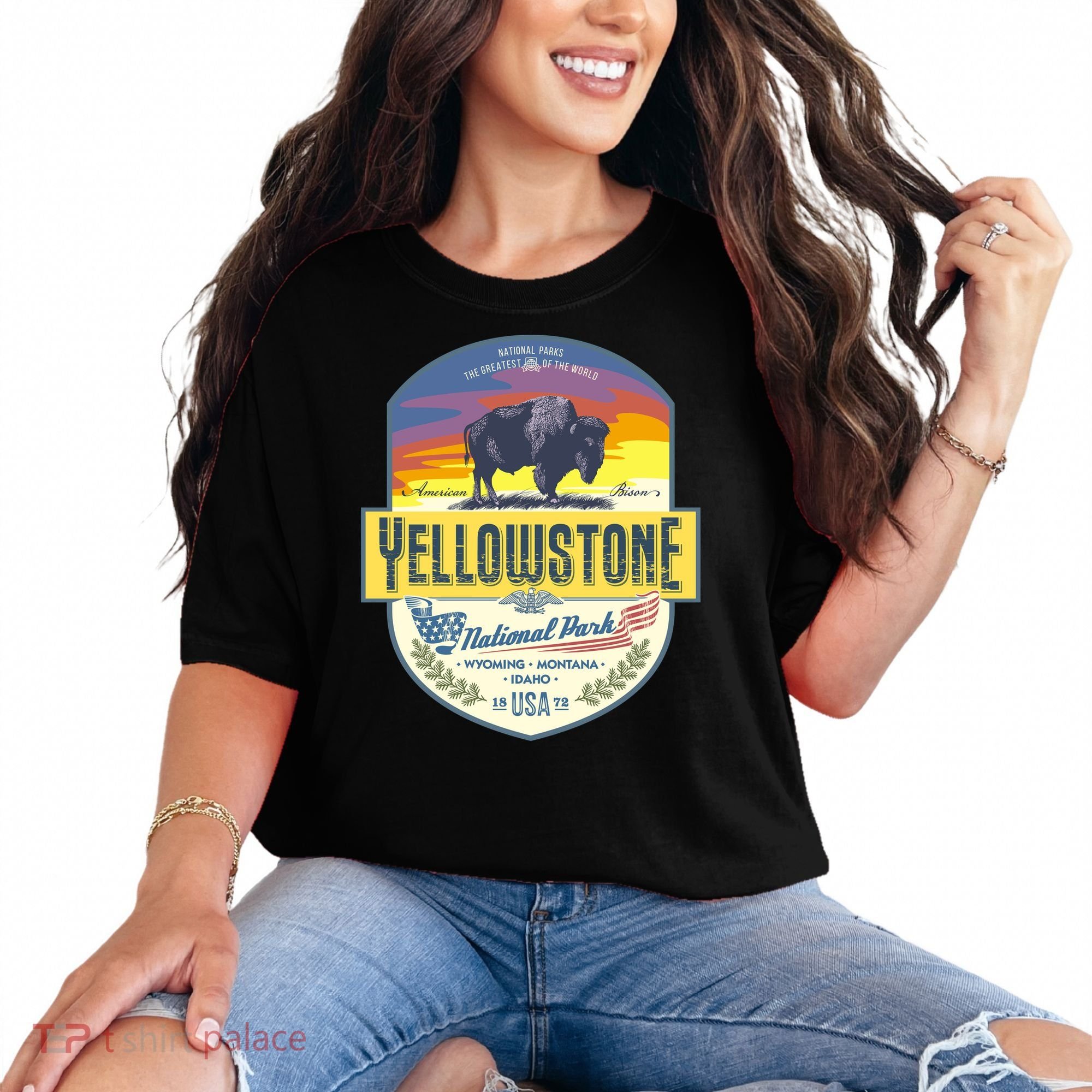 Yellowstone National Park Comfort Colors T-Shirt