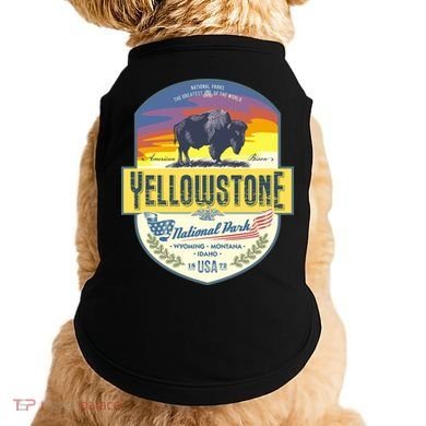 Yellowstone National Park Doggie Tank