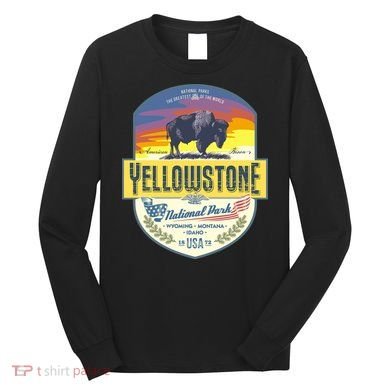Yellowstone National Park Long Sleeve Shirt