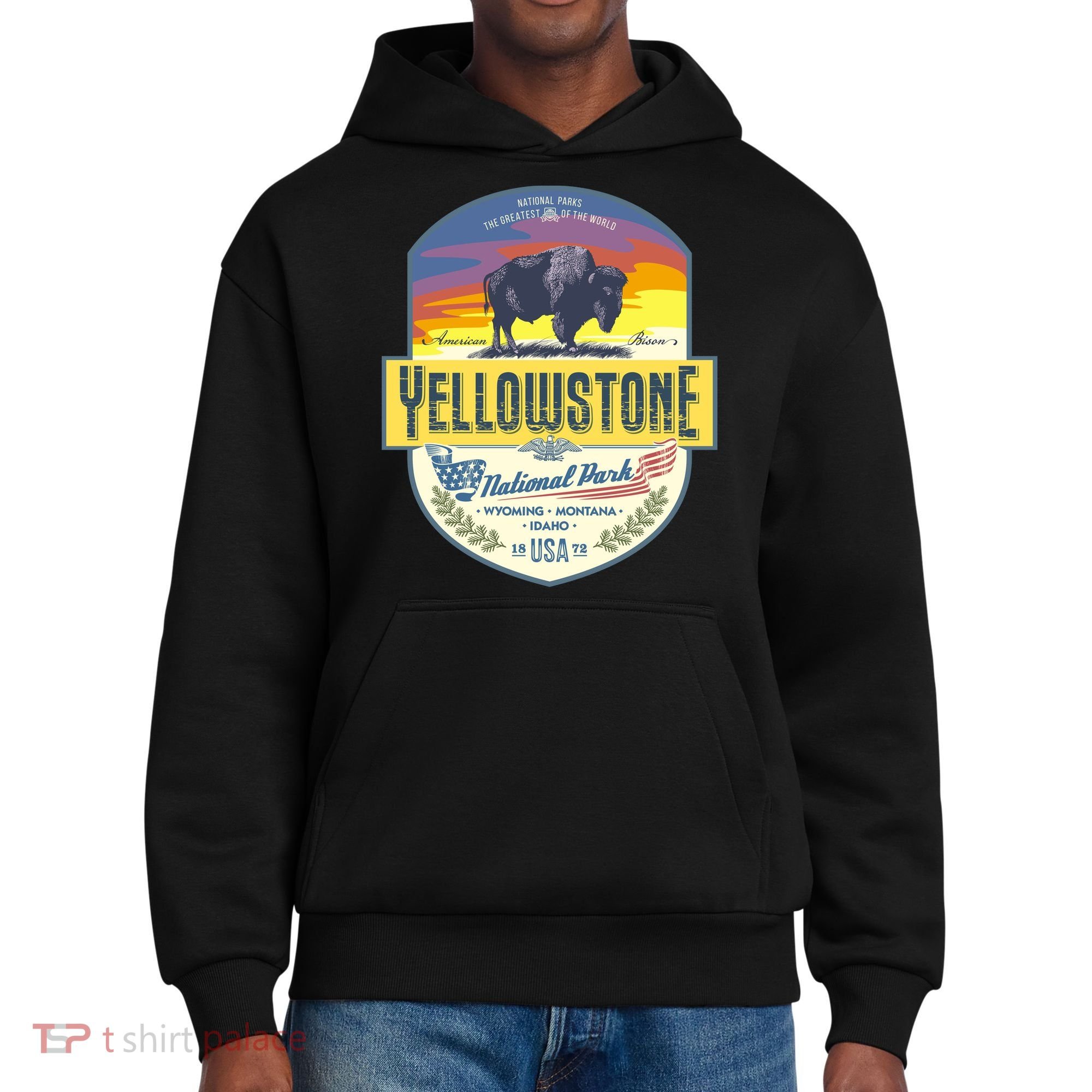 Yellowstone National Park District V.I.T. Heavyweight Hoodie
