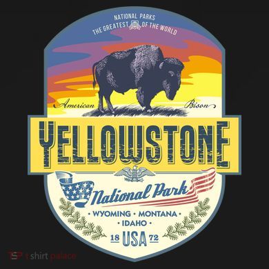 Yellowstone National Park Ladies Essential Flowy Tank