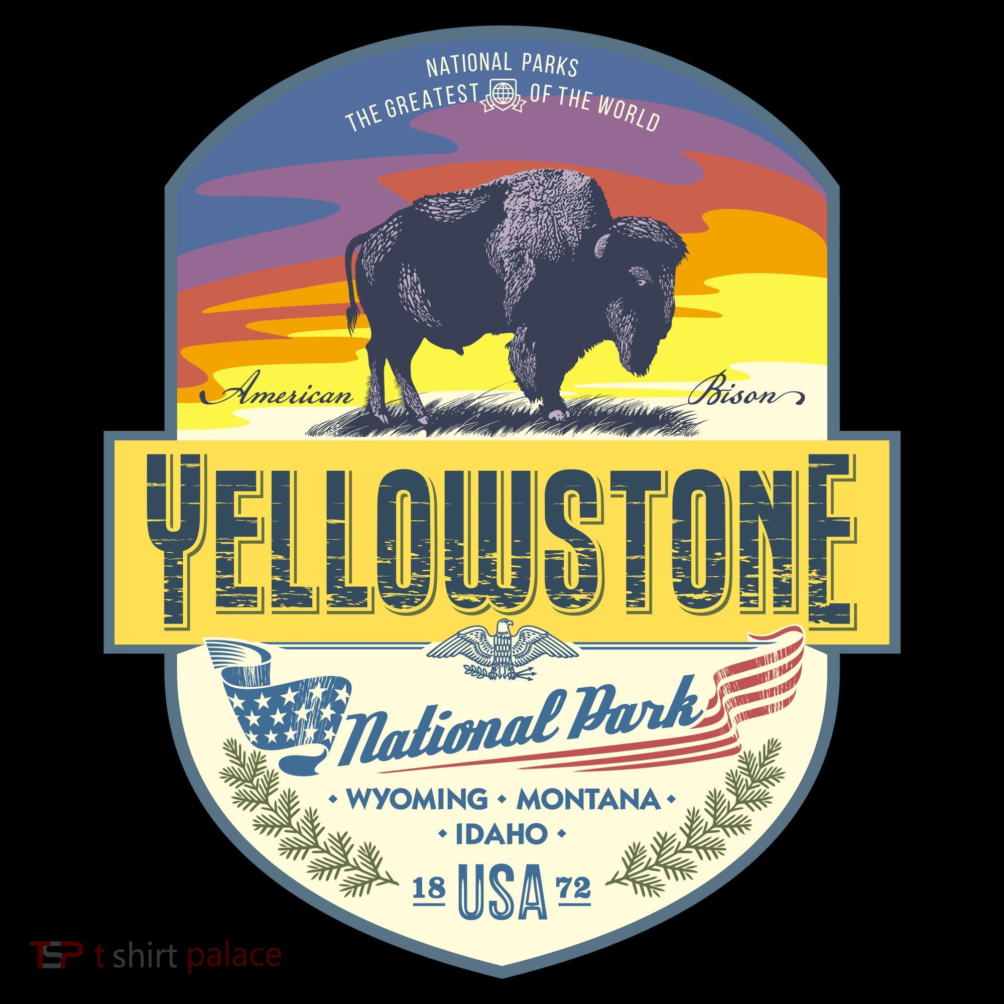 Yellowstone National Park Ornament