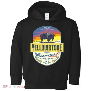 Yellowstone National Park Toddler Hoodie