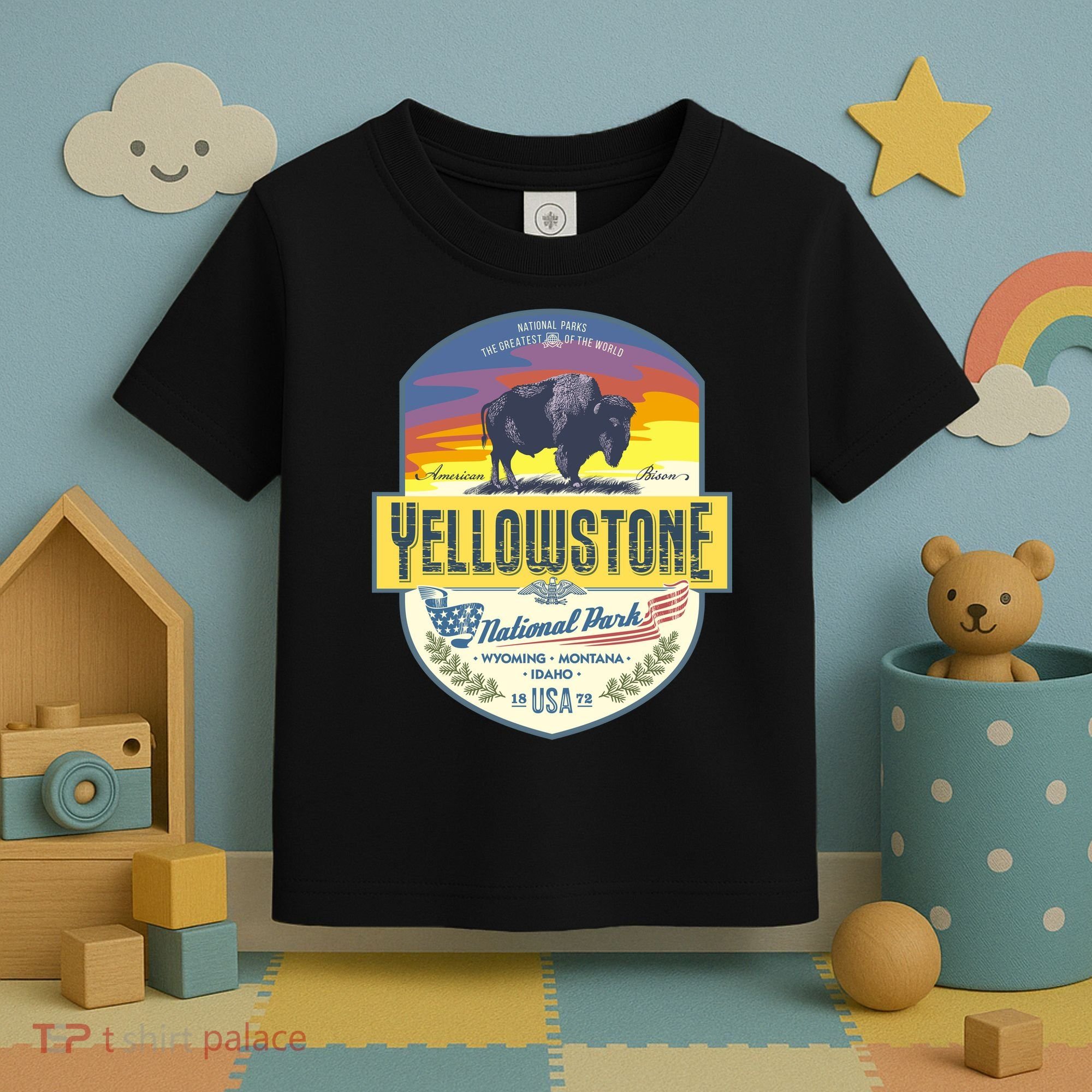 Yellowstone National Park Toddler T-Shirt