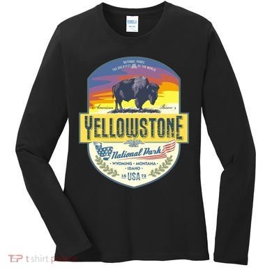 Yellowstone National Park Women's Long Sleeve Shirt