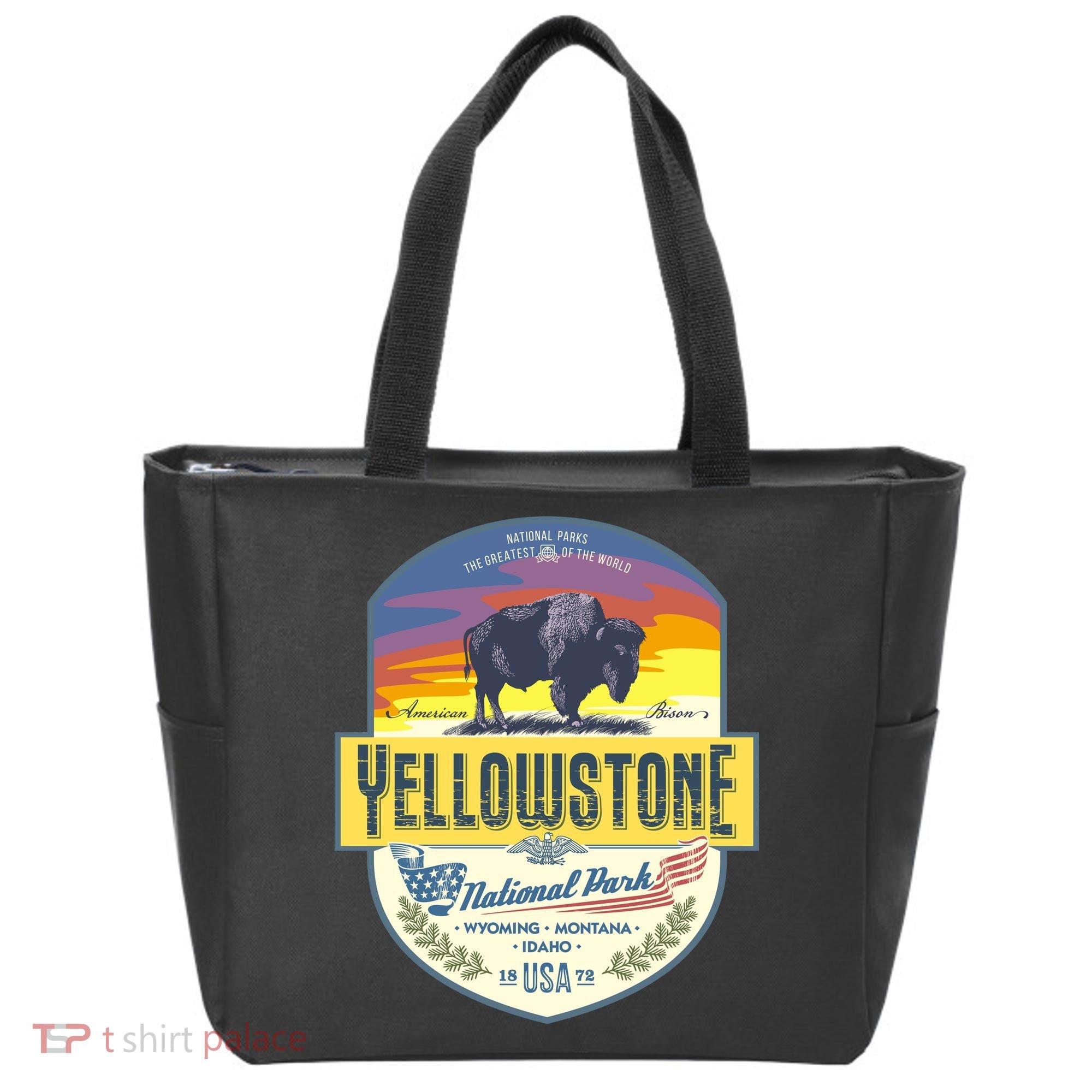 Yellowstone National Park Tote Bag
