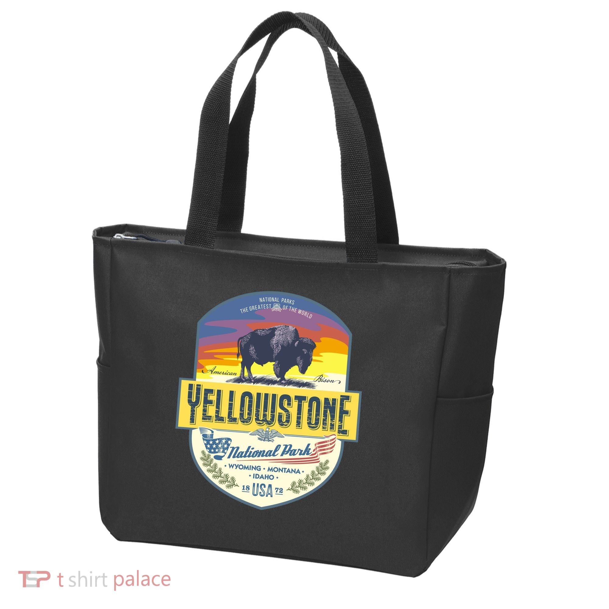 Yellowstone National Park Tote Bag