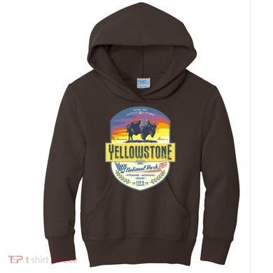Yellowstone National Park Kids Hoodie