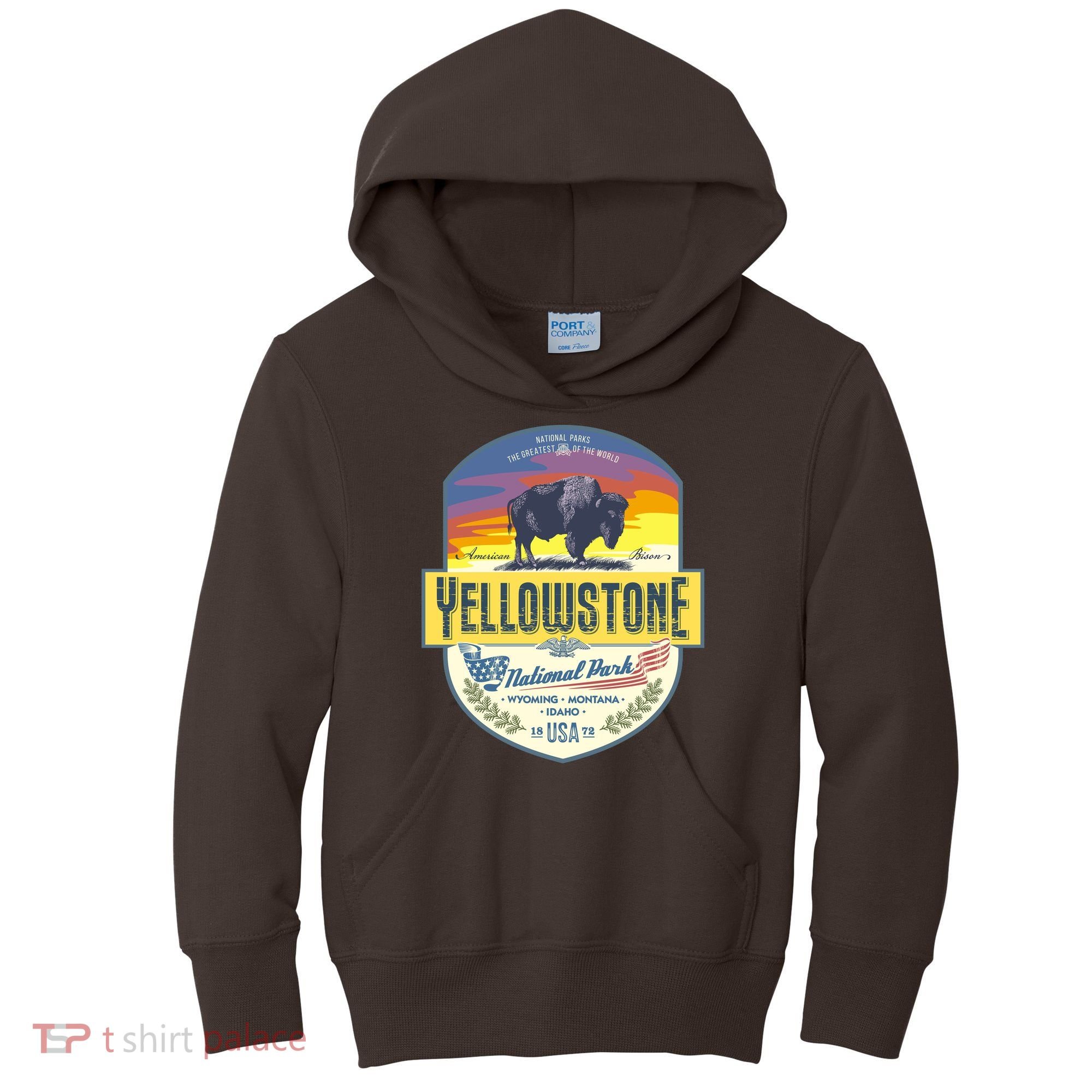 Yellowstone National Park Kids Hoodie