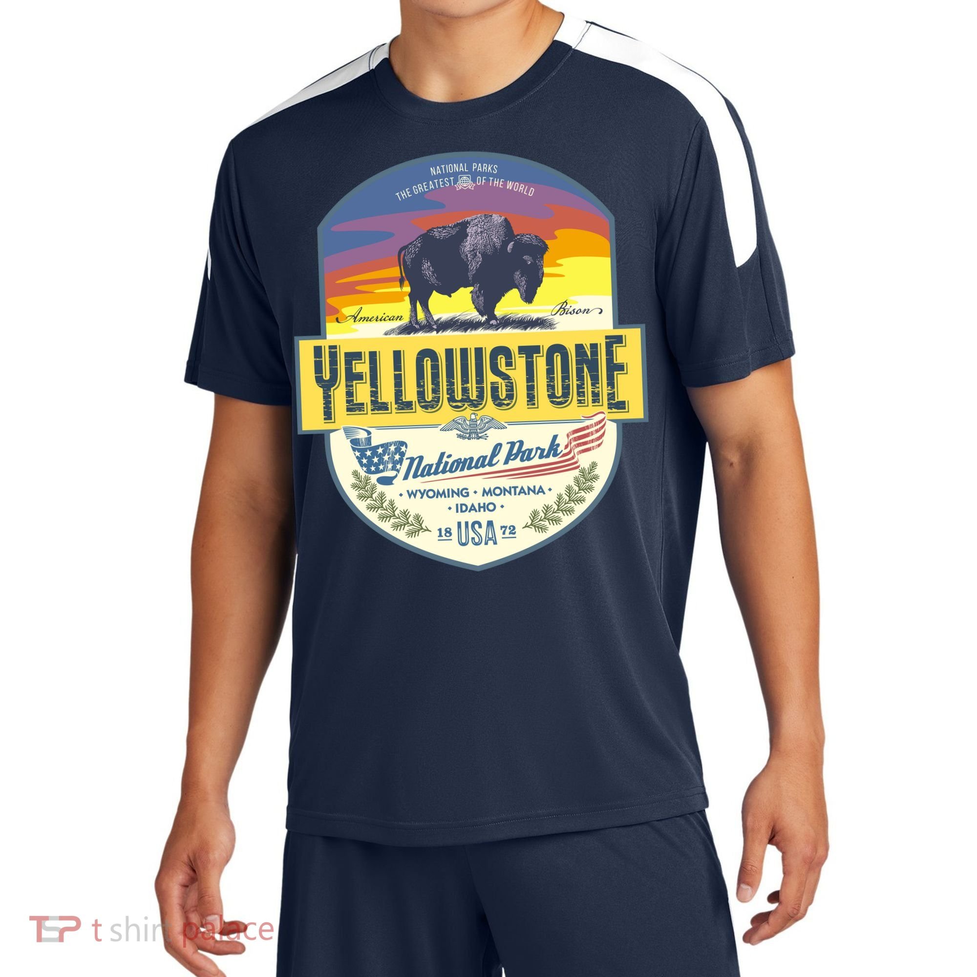 Yellowstone National Park Sport-Tek Competitor United Soccer Jersey