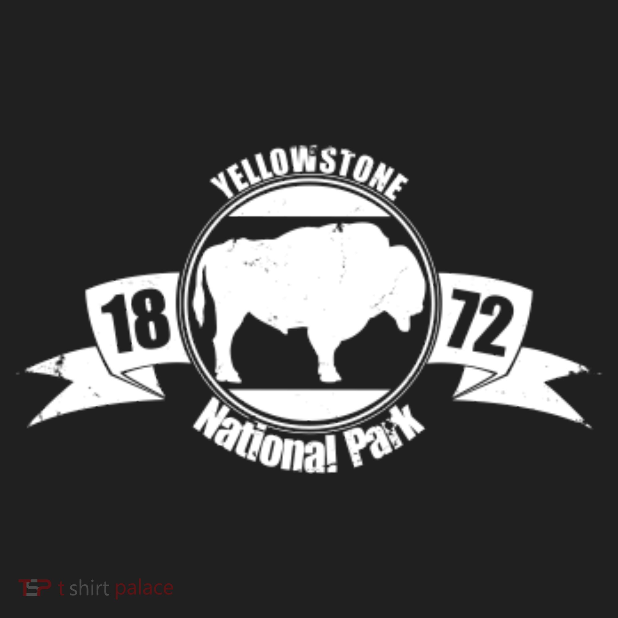 Yellowstone National Park 1872 Golf Towel