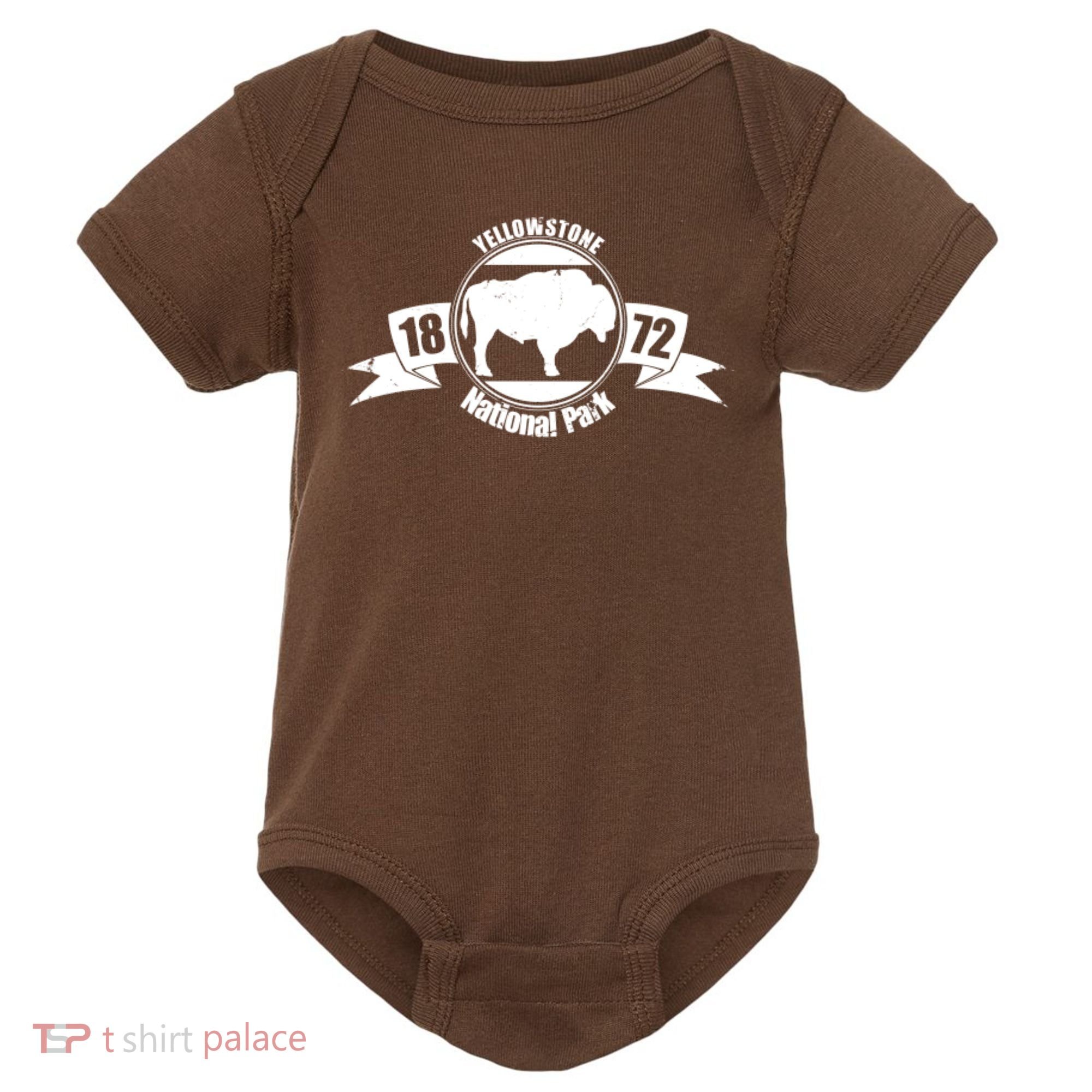 Yellowstone National Park 1872 Baby Bodysuit