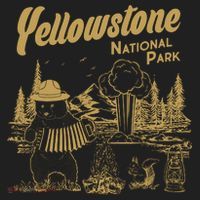 Yellowstone National Park Accordion Park Ranger Bear Women's Sweatshirt thumb 2