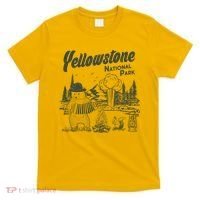 Yellowstone National Park Accordion Park Ranger Bear T-Shirt thumb 0