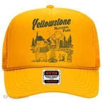 Yellowstone National Park Accordion Park Ranger Bear Hat thumb 0