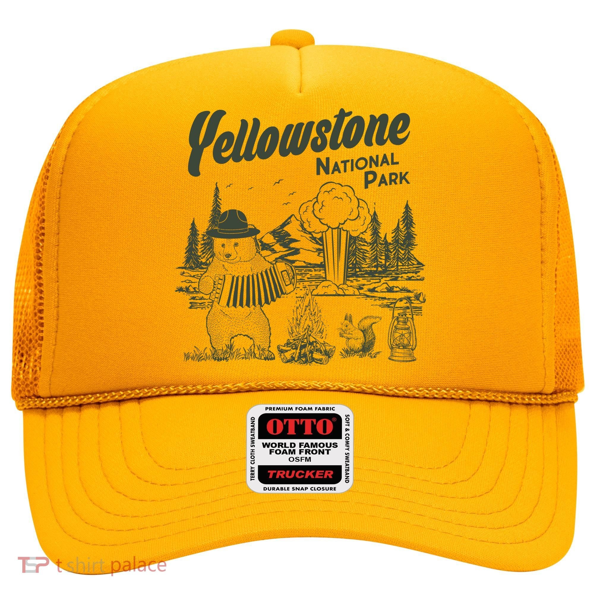 Yellowstone National Park Accordion Park Ranger Bear Hat