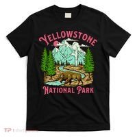Yellowstone National Park Illustration T-Shirt thumb 0