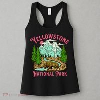 Yellowstone National Park Illustration Women's Tank Top thumb 3
