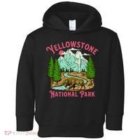 Yellowstone National Park Illustration Toddler Hoodie thumb 0