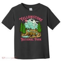 Yellowstone National Park Illustration Toddler T-Shirt thumb 0