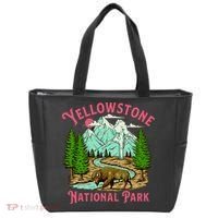 Yellowstone National Park Illustration Tote Bag thumb 0