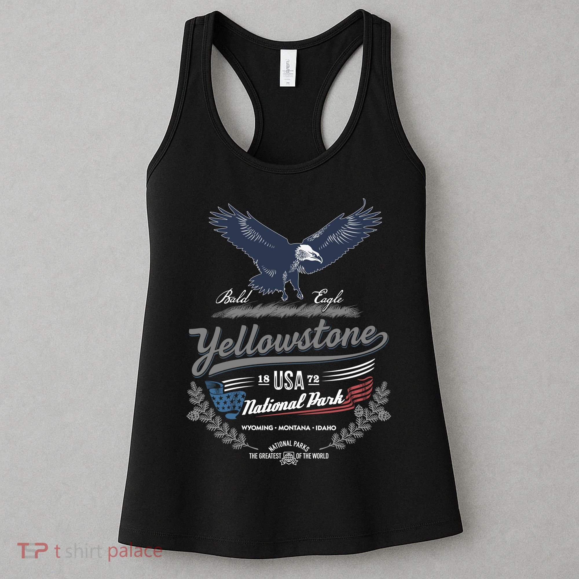 Yellowstone National Park USA 1872 Greatest Park of the World Women's Tank Top