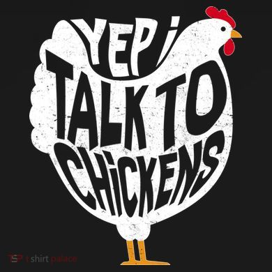 Yep I Talk To Chickens Flat Bill Trucker Hat