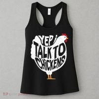 Yep I Talk To Chickens Women's Tank Top thumb 3