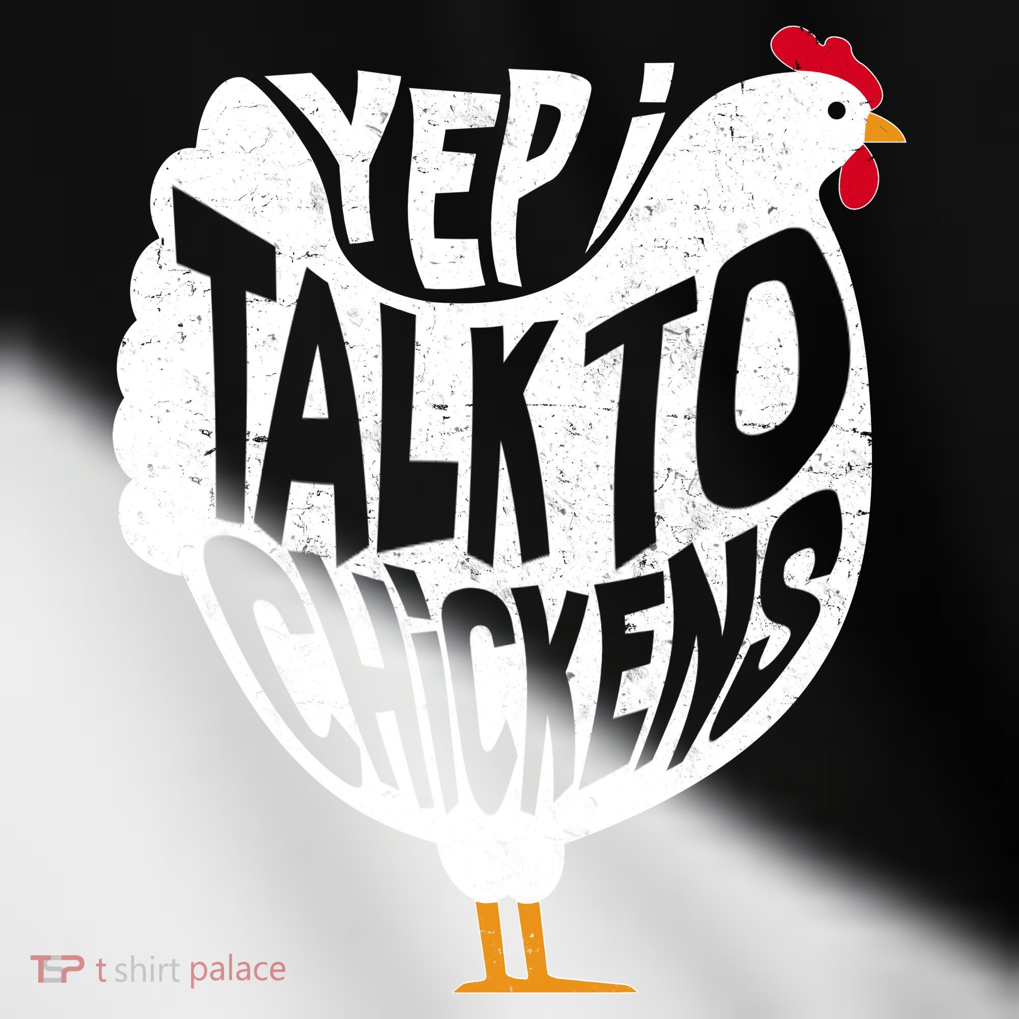 Yep I Talk To Chickens Toddler Fine Jersey T-Shirt