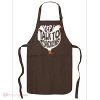 Yep I Talk To Chickens Apron thumb 0