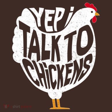 Yep I Talk To Chickens Short Acrylic Beanie
