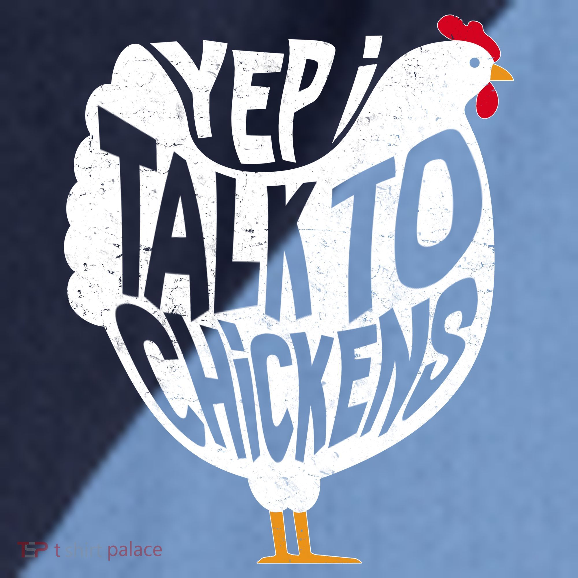 Yep I Talk To Chickens Raglan Baseball Sleeve Shirt