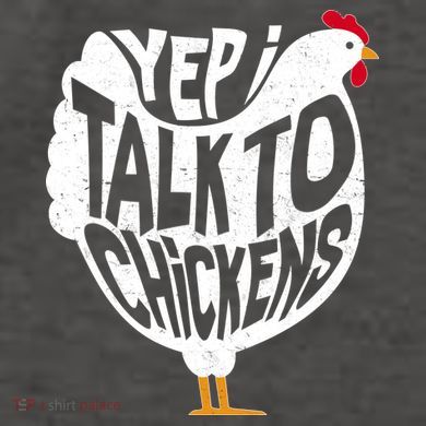 Yep I Talk To Chickens Vector Backpack