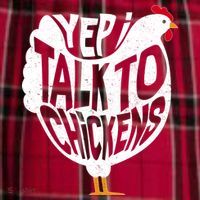 Yep I Talk To Chickens Men's Flannel Plaid Pajama Pants thumb 2