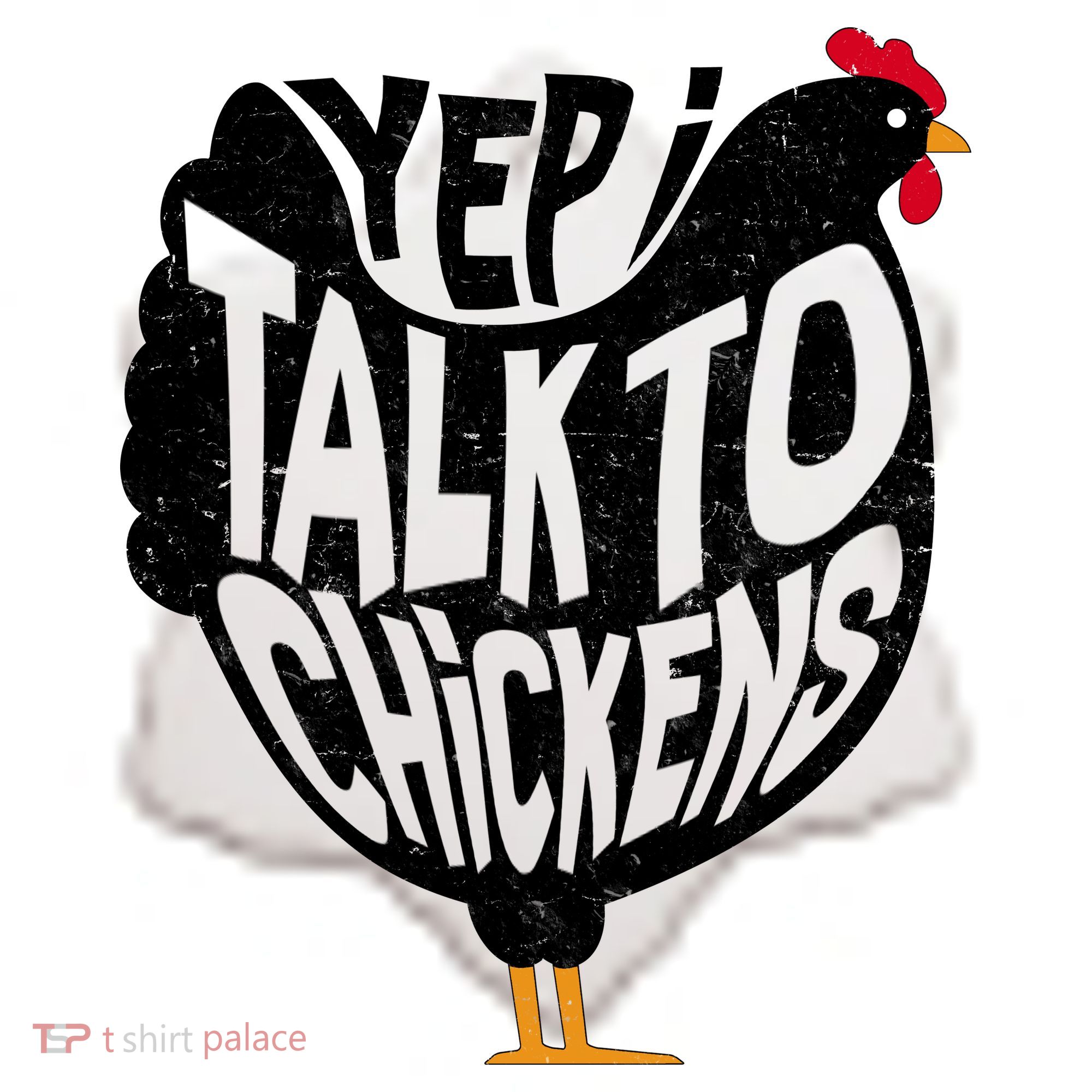 Yep I Talk To Chickens Ceramic Ornament