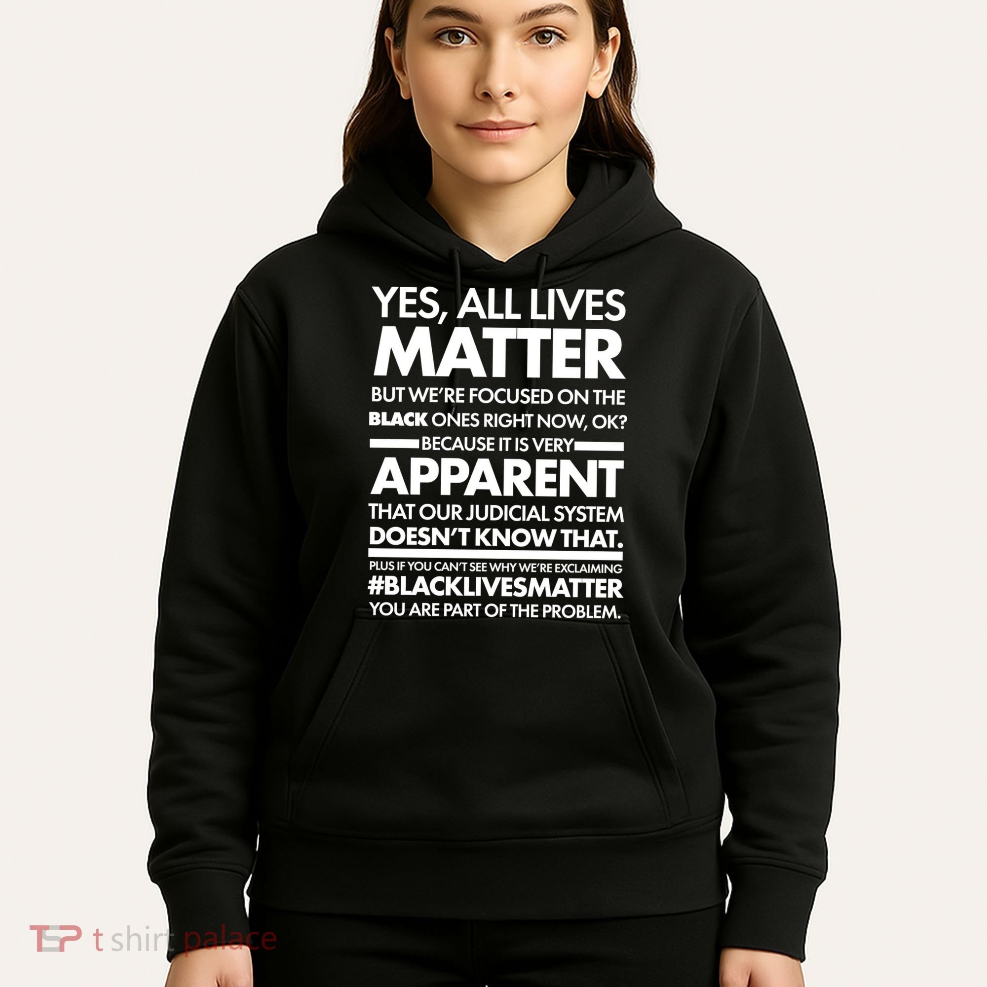 Yes All Live Matter Focus On The Black Ones Now Hoodie