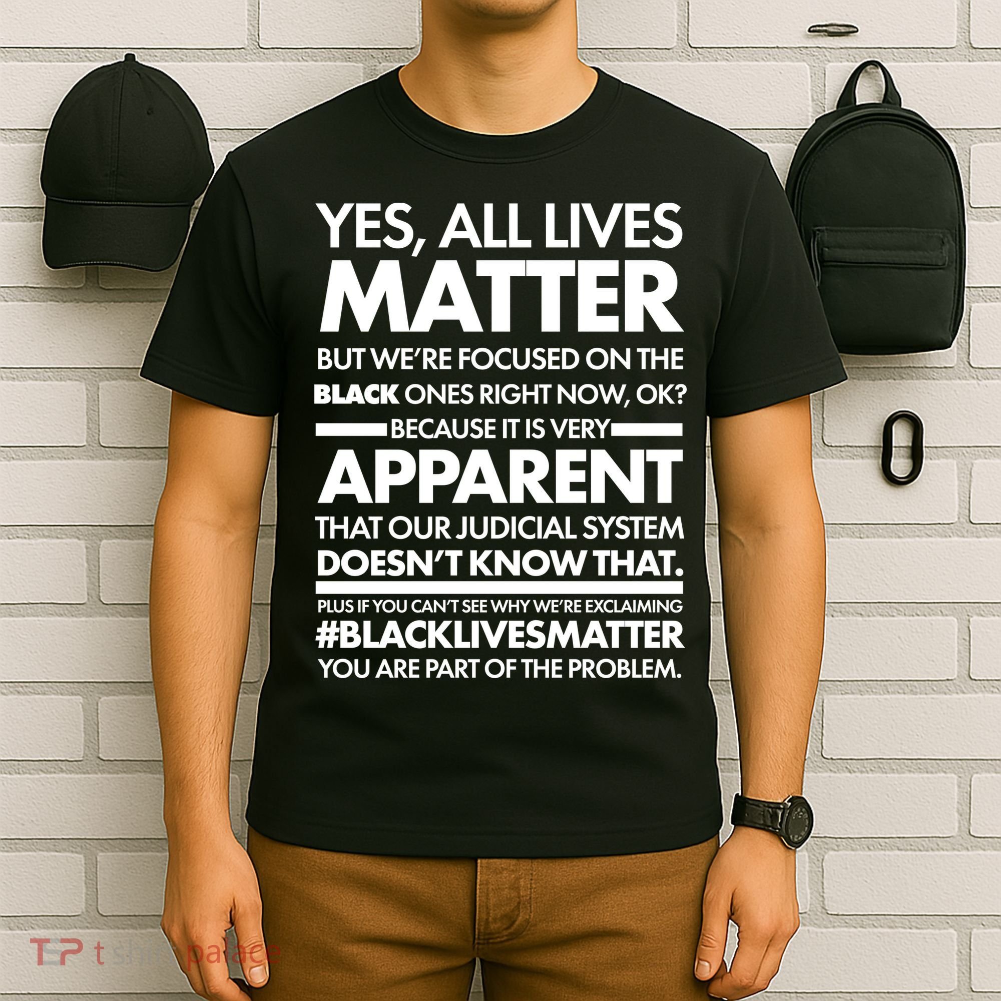 Yes All Live Matter Focus On The Black Ones Now T-Shirt
