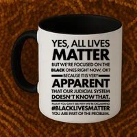 Yes All Live Matter Focus On The Black Ones Now Coffee Mug thumb 2