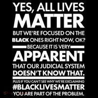 Yes All Live Matter Focus On The Black Ones Now Women's Hoodie thumb 2