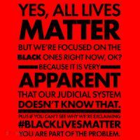 Yes All Live Matter Focus On The Black Ones Now Santa Hat thumb 1