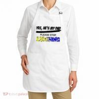 Yes He's My Dad Please Stop Laughing Apron thumb 2