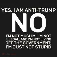 Yes I Am Anti Trump Backpack thumb 2