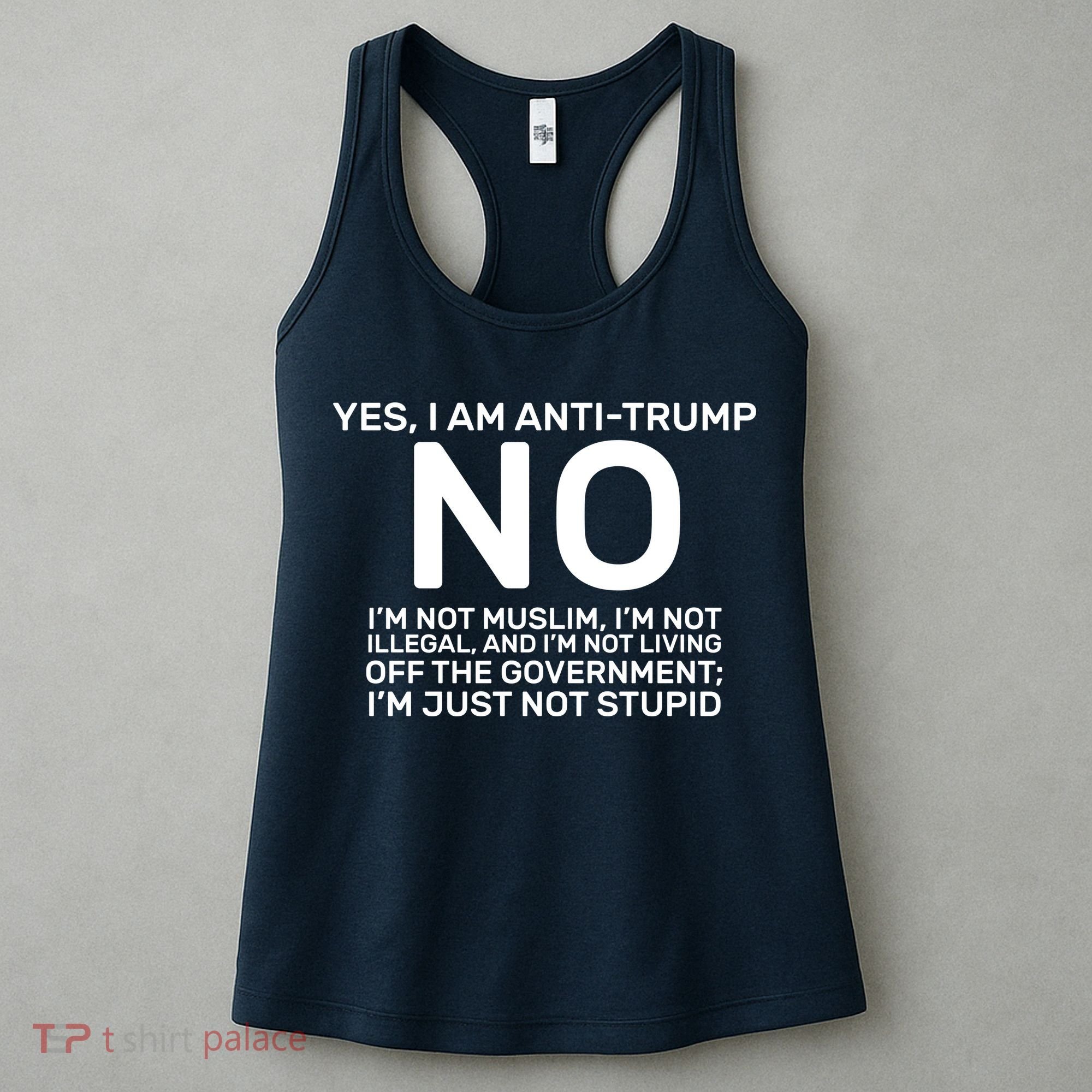 Yes I Am Anti Trump Women's Tank Top