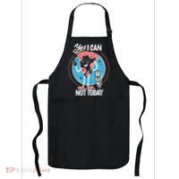 Yes I Can But Not Today Pizza Apron thumb 0