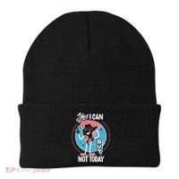 Yes I Can But Not Today Pizza Beanie thumb 0